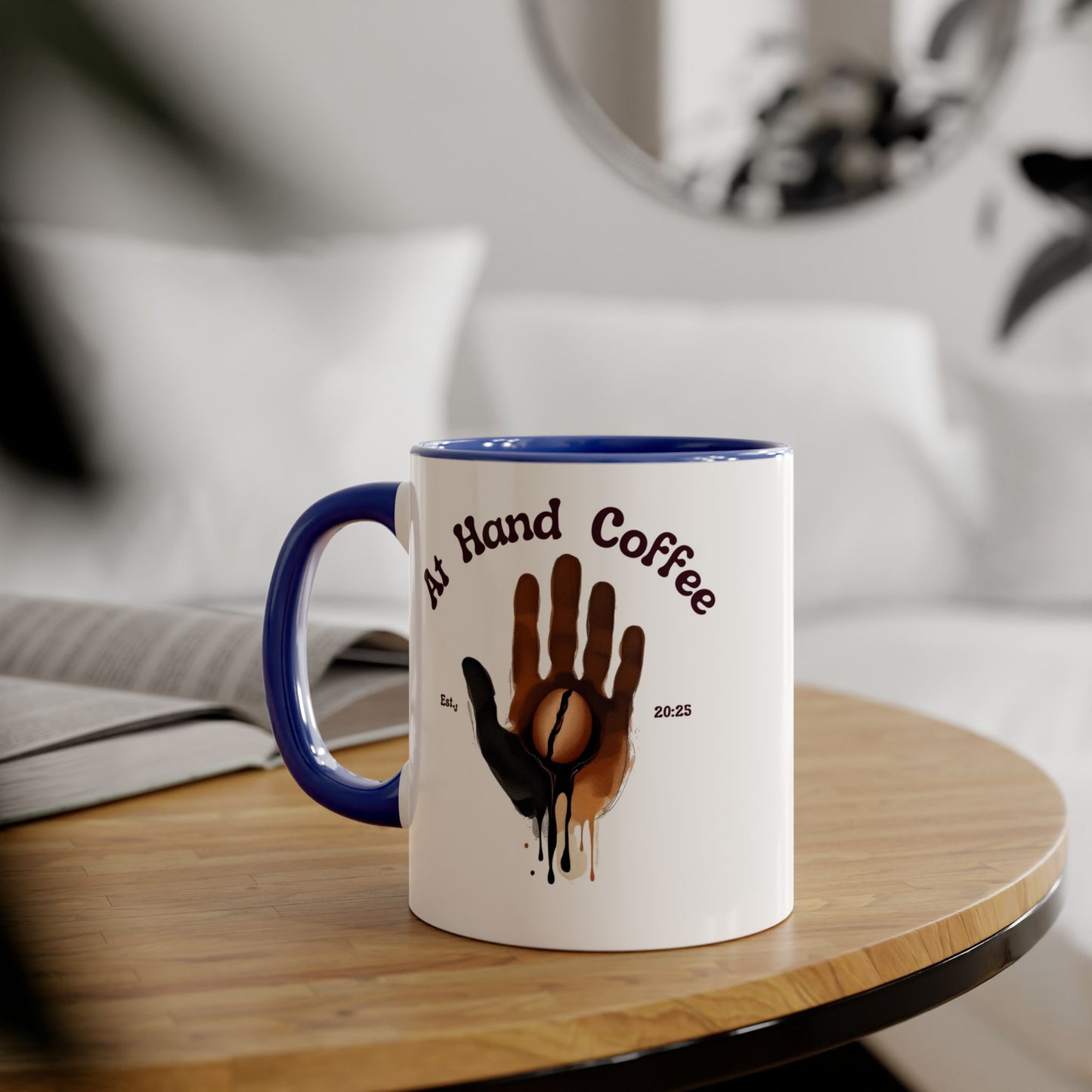 At Hand Coffee Custom Color Mug
