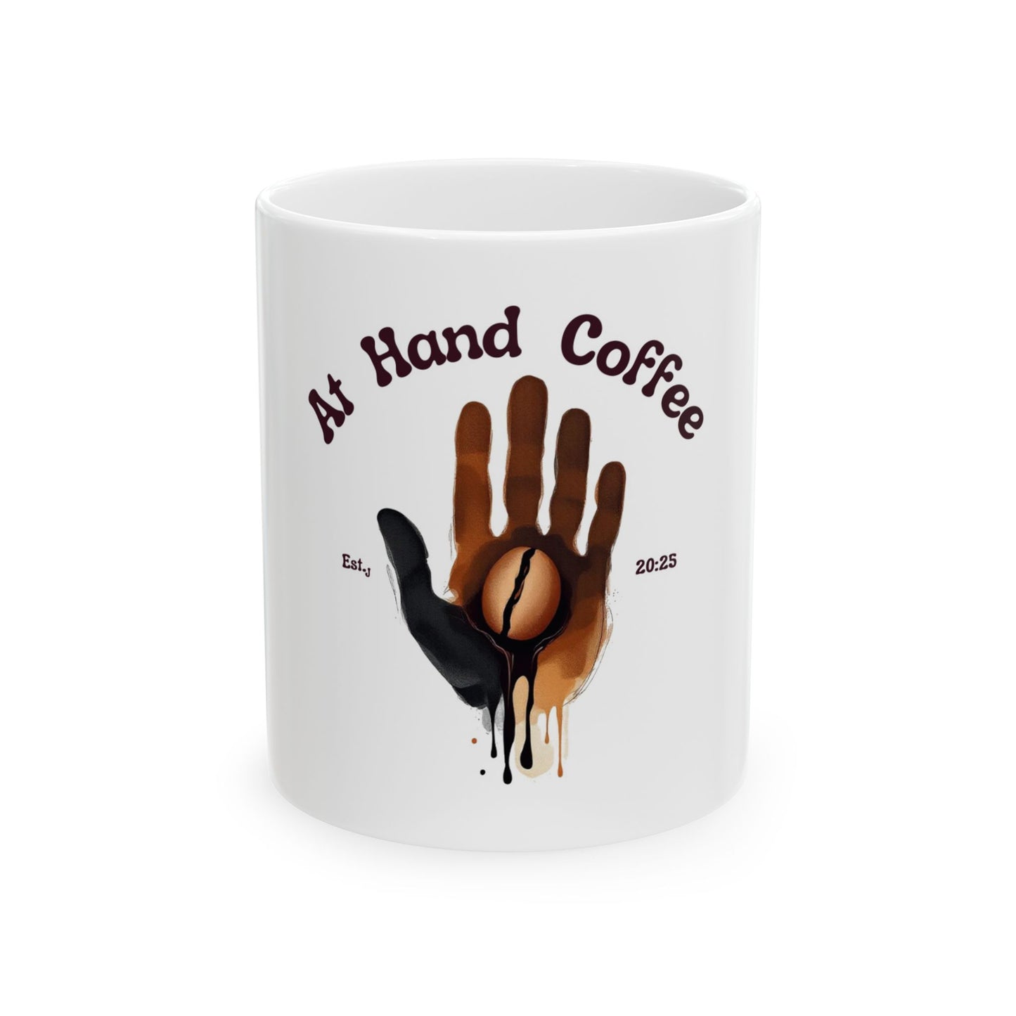 At Hand Coffee Ceramic Mug
