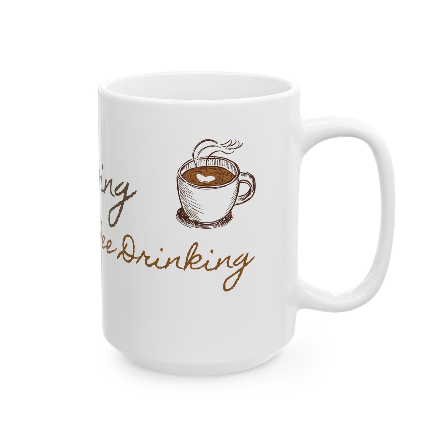 Jesus Loving, Coffee Drinking Cozy Mug