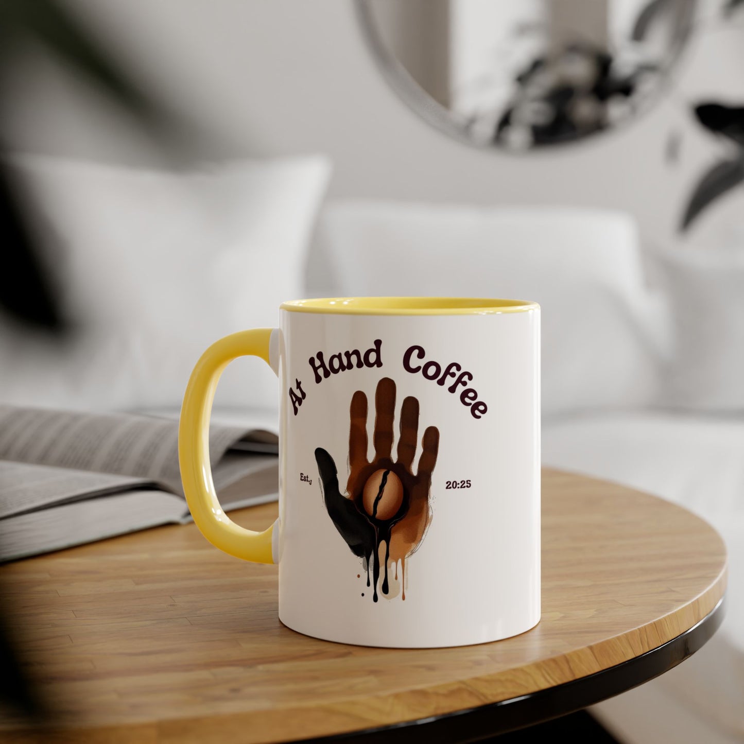 At Hand Coffee Custom Color Mug