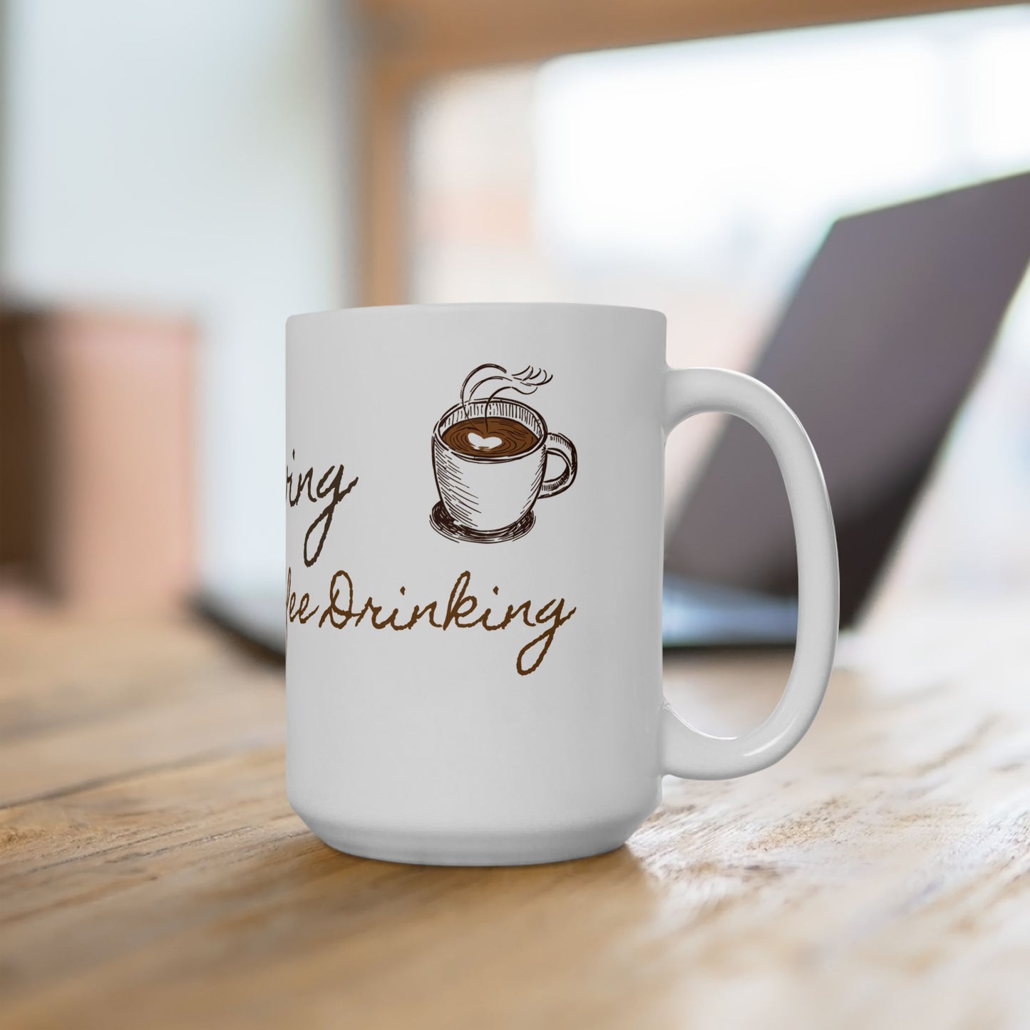 Jesus Loving, Coffee Drinking Cozy Mug