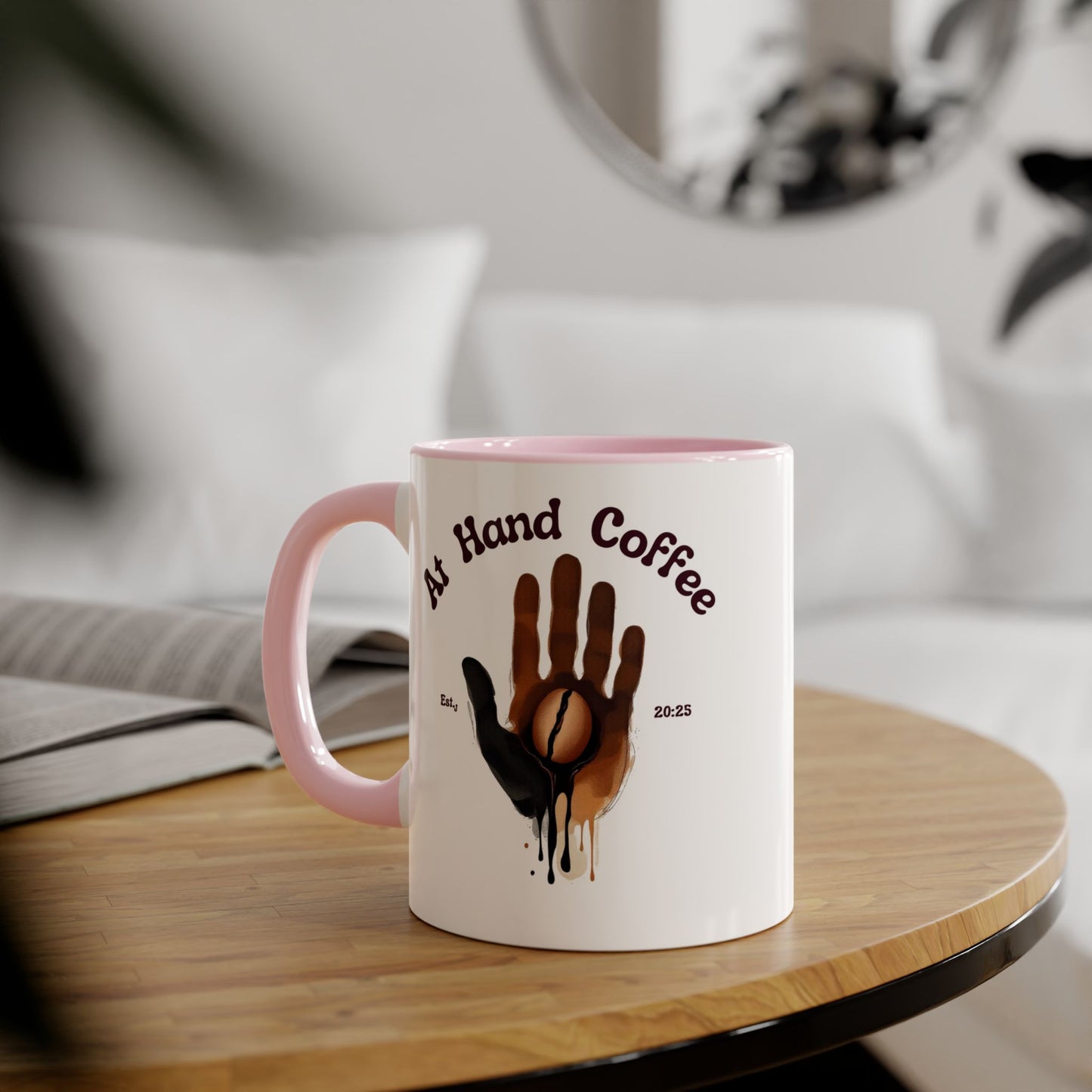 At Hand Coffee Custom Color Mug