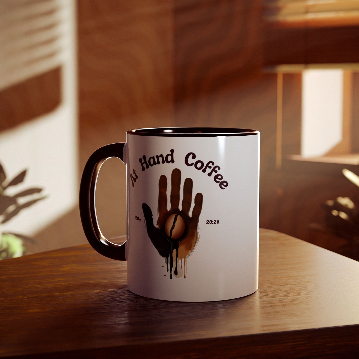 At Hand Coffee Custom Color Mug