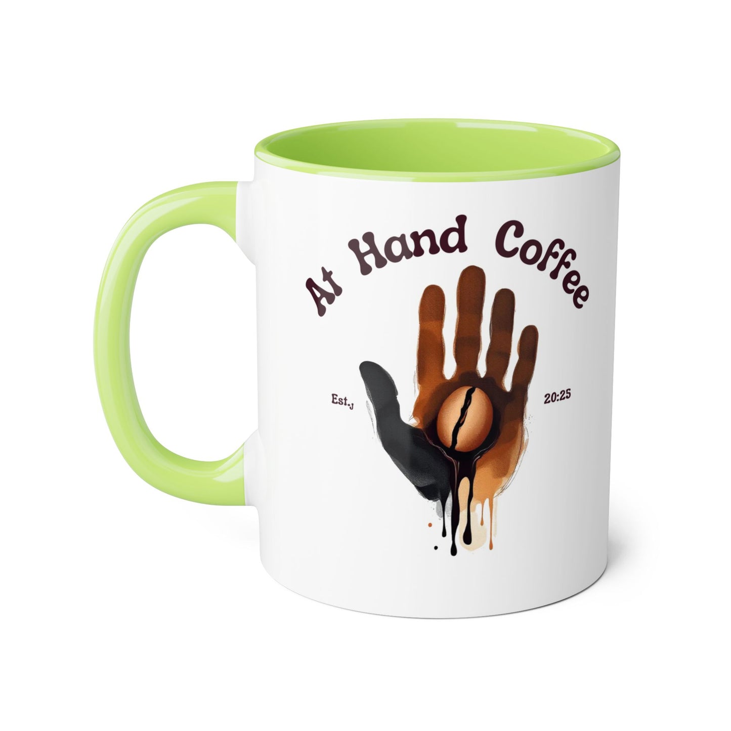 At Hand Coffee Custom Color Mug