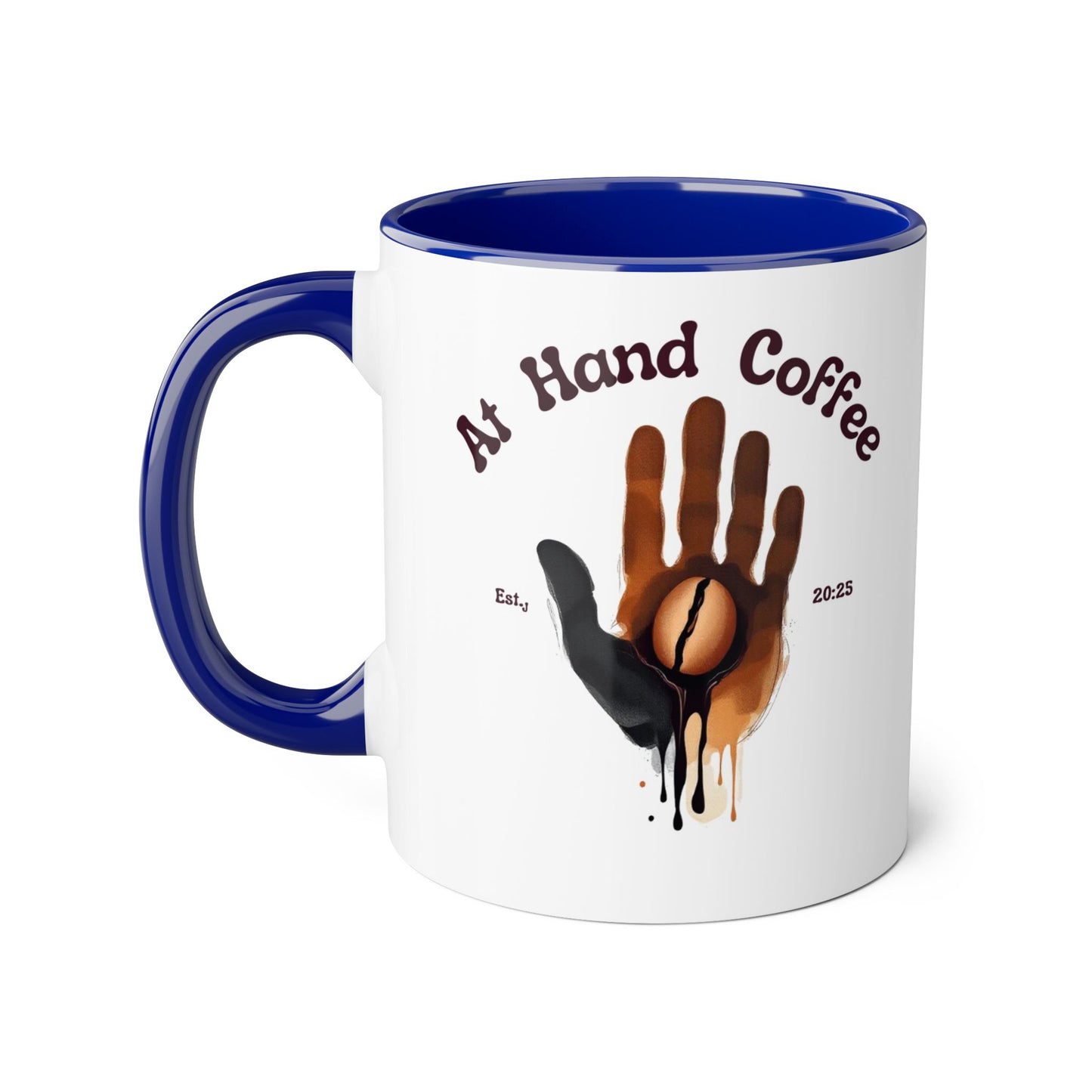 At Hand Coffee Custom Color Mug