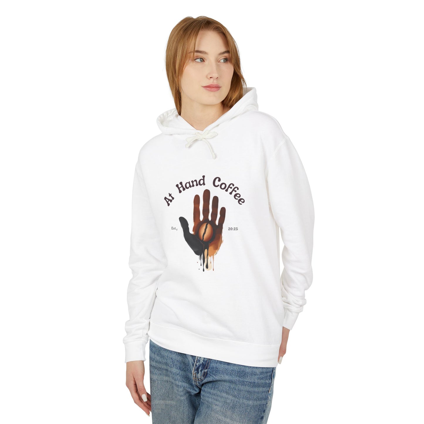 At Hand Coffee Lightweight Hoodie