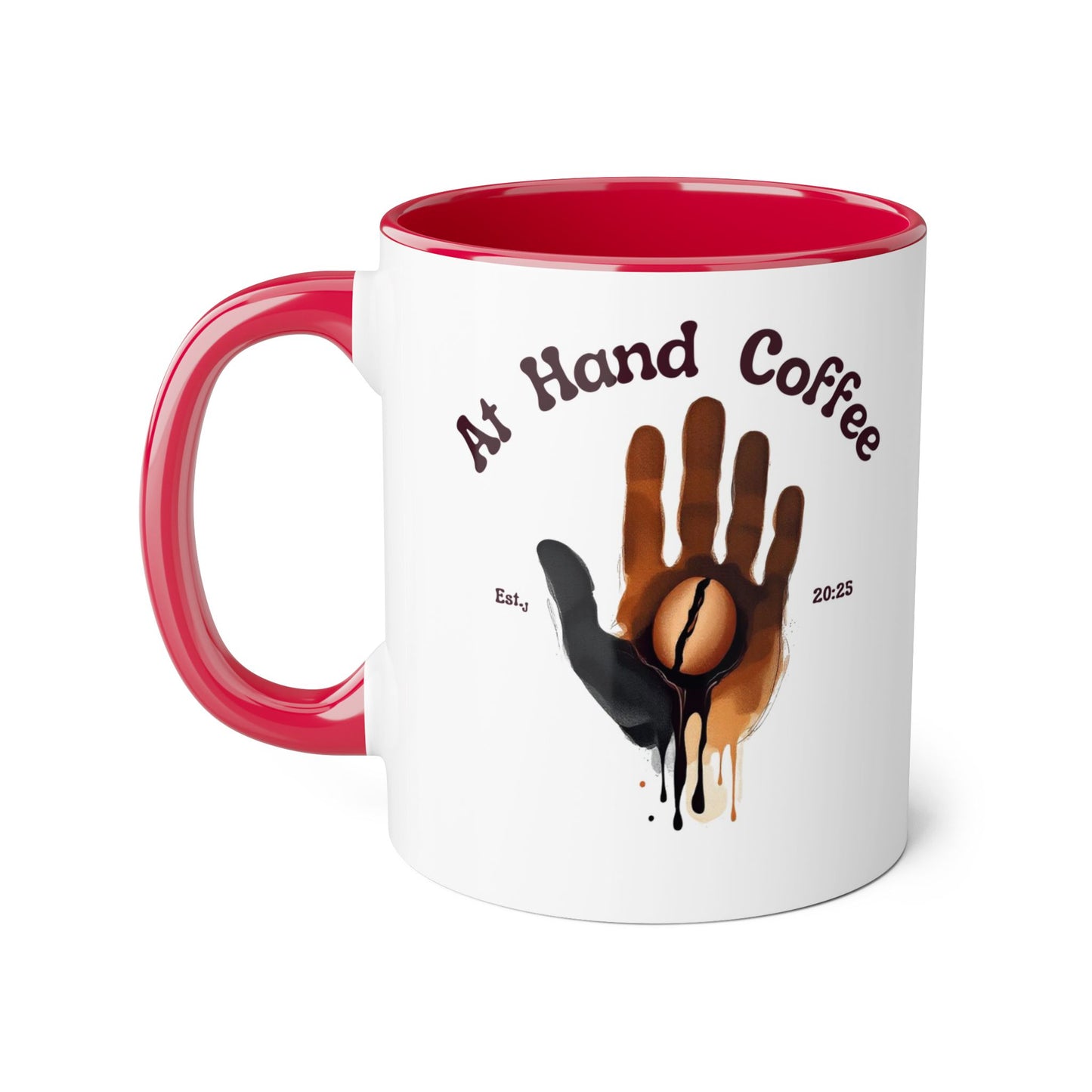 At Hand Coffee Custom Color Mug