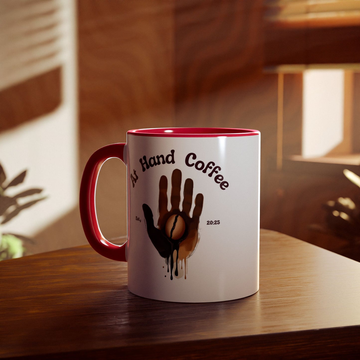 At Hand Coffee Custom Color Mug