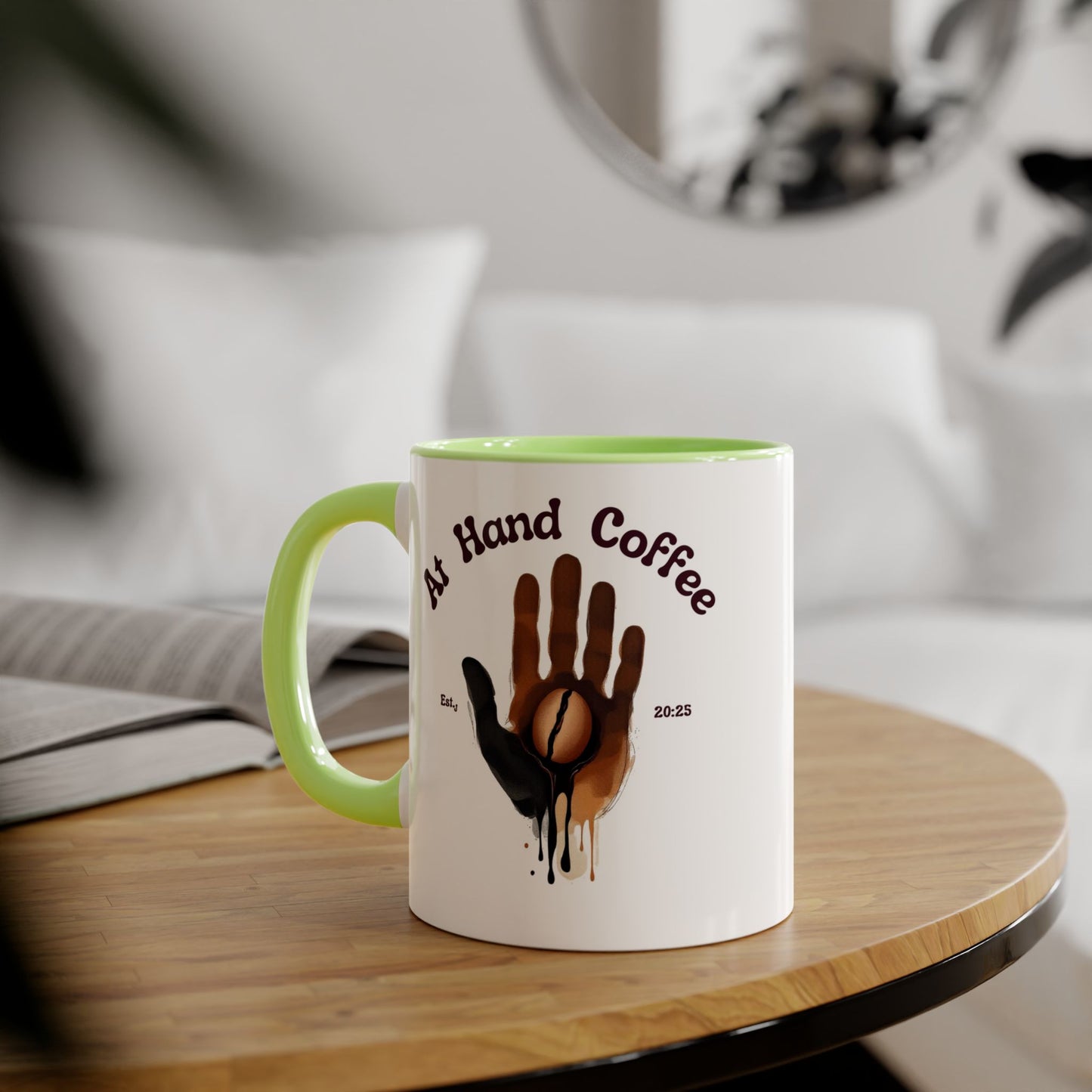 At Hand Coffee Custom Color Mug