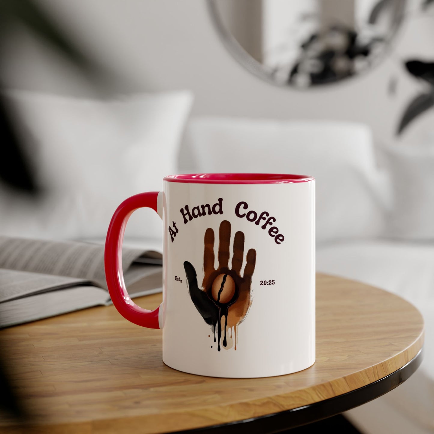 At Hand Coffee Custom Color Mug