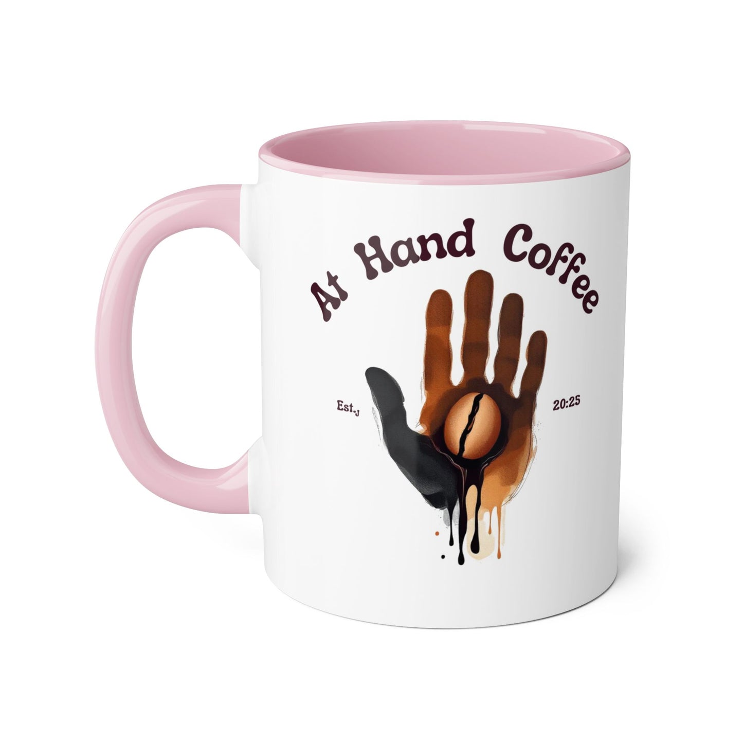At Hand Coffee Custom Color Mug