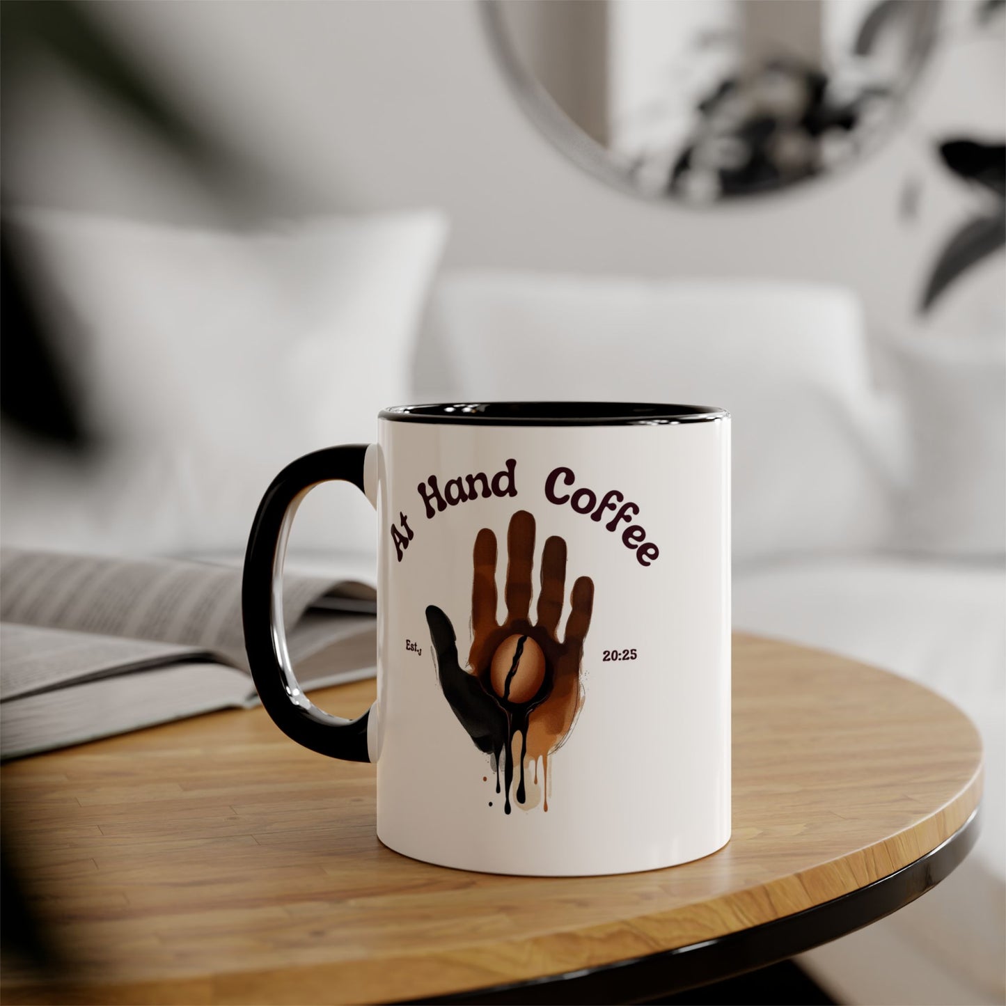 At Hand Coffee Custom Color Mug